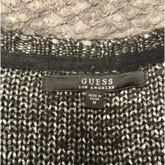 Guess V-Neck Tunic Sweater with High/Low Hem size medium - Picture 7 of 9